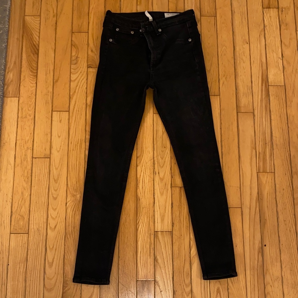 rag & bone Women's Black Skinny Jeans